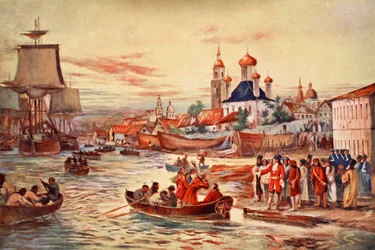 Les préparatifs navals de Pierre le Grand